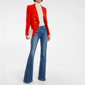 NWT Veronica Beard Sheridan Exaggerated Flare High Rise Jeans Womens 32/14